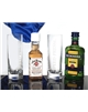 Dárková souprava Jim Beam + Becherovka a 2 panáci