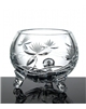 Broušená váza trojnožka 100 mm