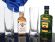 Dárková souprava Jim Beam + Becherovka a 2 panáci